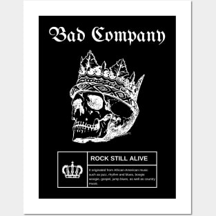 King Vintage Bad Company Posters and Art